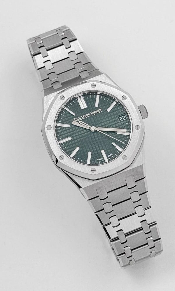 Đồng hồ Audemars Piguet Royal Oak 15510ST Thép Mặt xanh lá 41mm