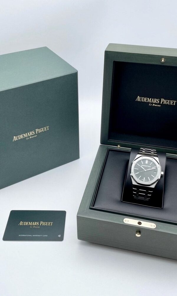 Đồng hồ Audemars Piguet Royal Oak 15510ST Thép Mặt xanh lá 41mm