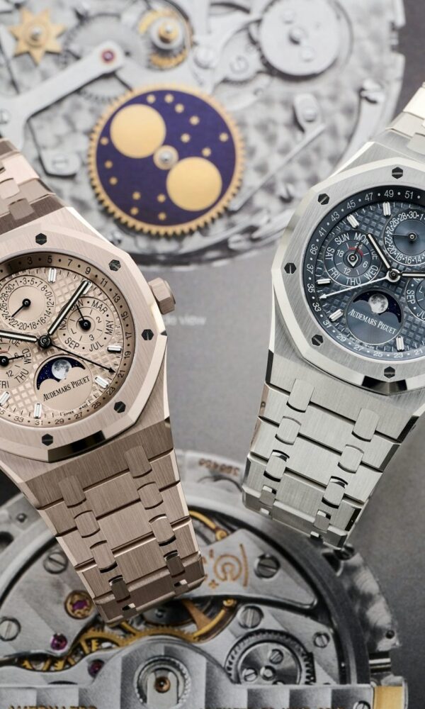 Đồng hồ Audemars Piguet Royal Oak Perpetual Calendar 26674SG Vàng Sand Gold 41mm