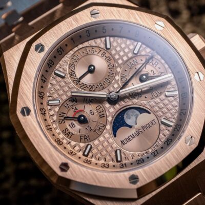 Đồng hồ Audemars Piguet Royal Oak Perpetual Calendar 26674SG Vàng Sand Gold 41mm