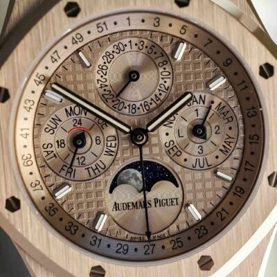 Đồng hồ Audemars Piguet Royal Oak Perpetual Calendar 26674SG Vàng Sand Gold 41mm