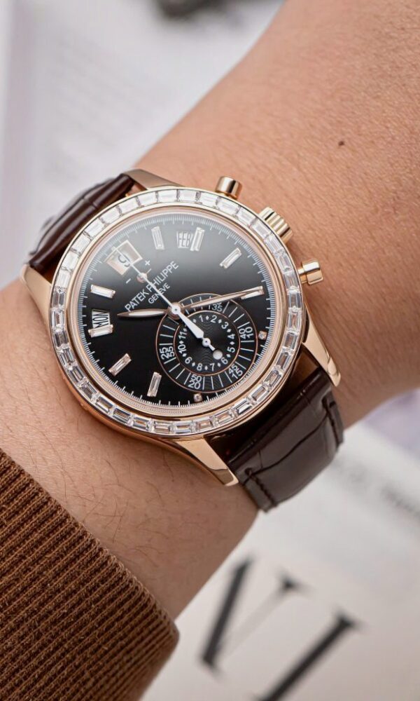 Đồng hồ Patek Philippe Complications 5961R-010 Mặt đen