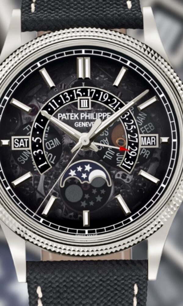 Đồng hồ Patek Philippe Grand Complications 6159G Vàng trắng 39,5mm