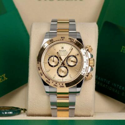 Đồng hồ Rolex Cosmograph Daytona 126503 Mặt vàng Champagne 40mm