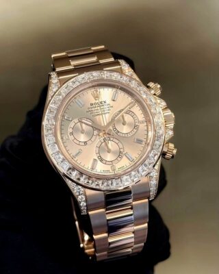 Đồng hồ Rolex Cosmograph Daytona 126595TBR Mặt số hồng 40mm