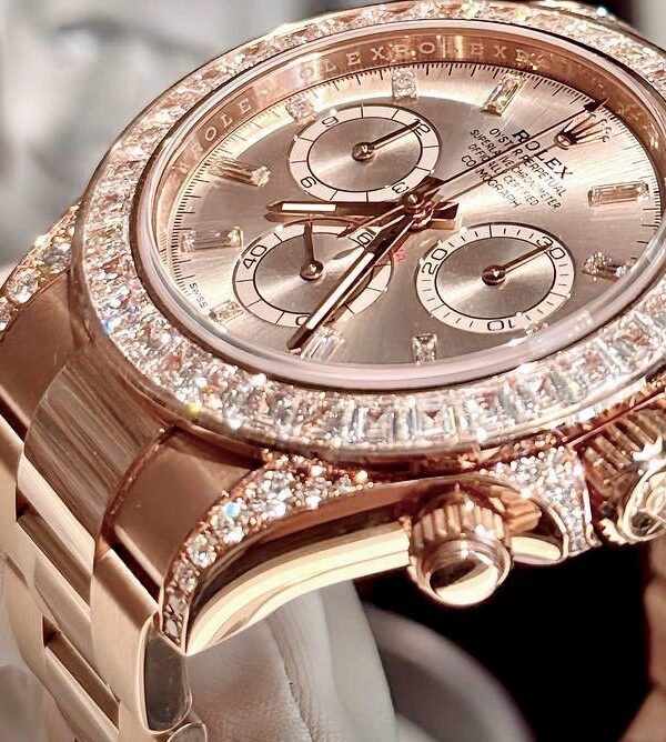 Đồng hồ Rolex Cosmograph Daytona 126595TBR Mặt số hồng 40mm
