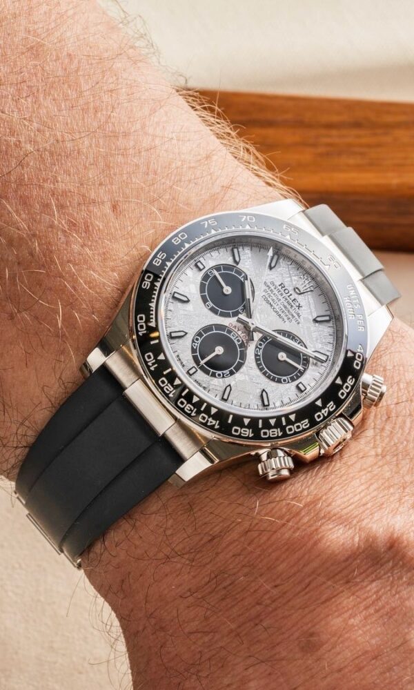 Đồng hồ Rolex Daytona 126519LN Vàng trắng Mặt thiên thạch 40mm