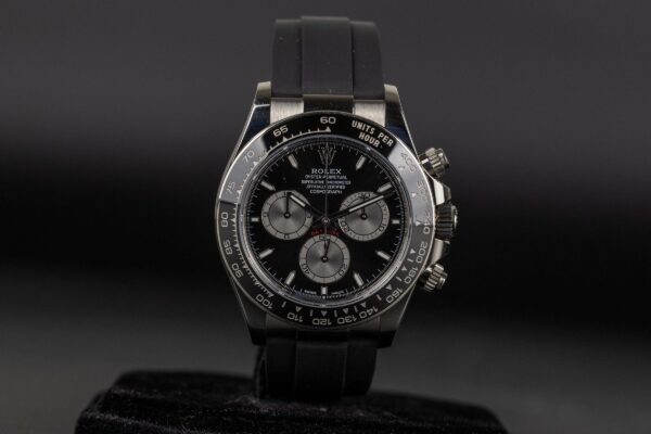Đồng hồ Rolex Daytona 126519LN Vàng trắng Mặt đen 40mm
