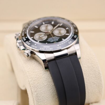 Đồng hồ Rolex Daytona 126519LN Vàng trắng Mặt đen 40mm