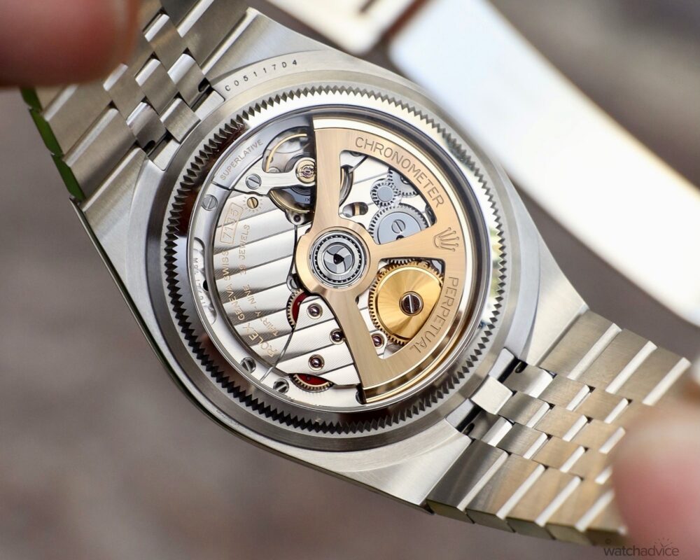 Đồng hồ Rolex Land-Dweller 127234 Vàng/Thép Mặt số trắng 36mm
