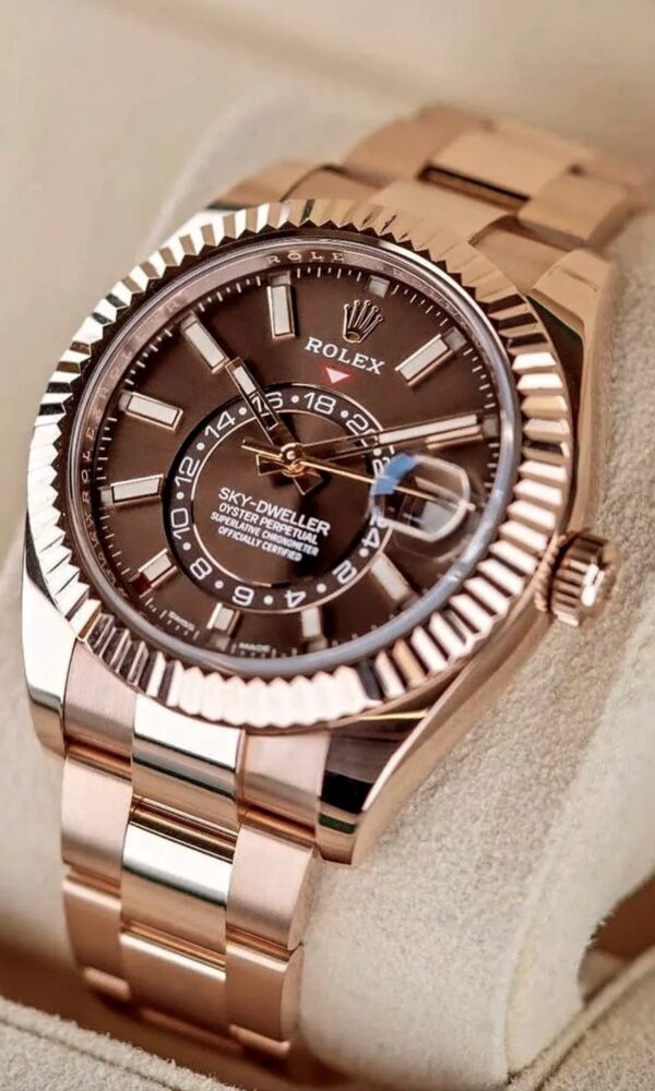 Đồng hồ Rolex Sky Dweller 336935 Mặt Chocolate Dây Oyster 42mm