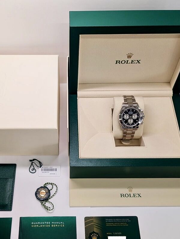Đồng hồ Rolex Cosmograph Daytona 126509 Vàng trắng 40mm
