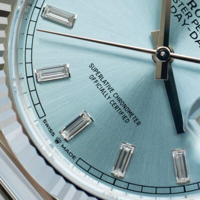 Đồng hồ Rolex Day-Date 128236 Platinum Iceblue 36mm