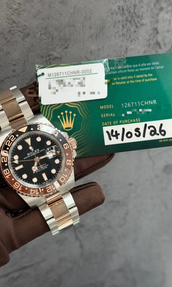 Đồng hồ Rolex GMT-Master II 126711CHNR Dây Oyster 40mm