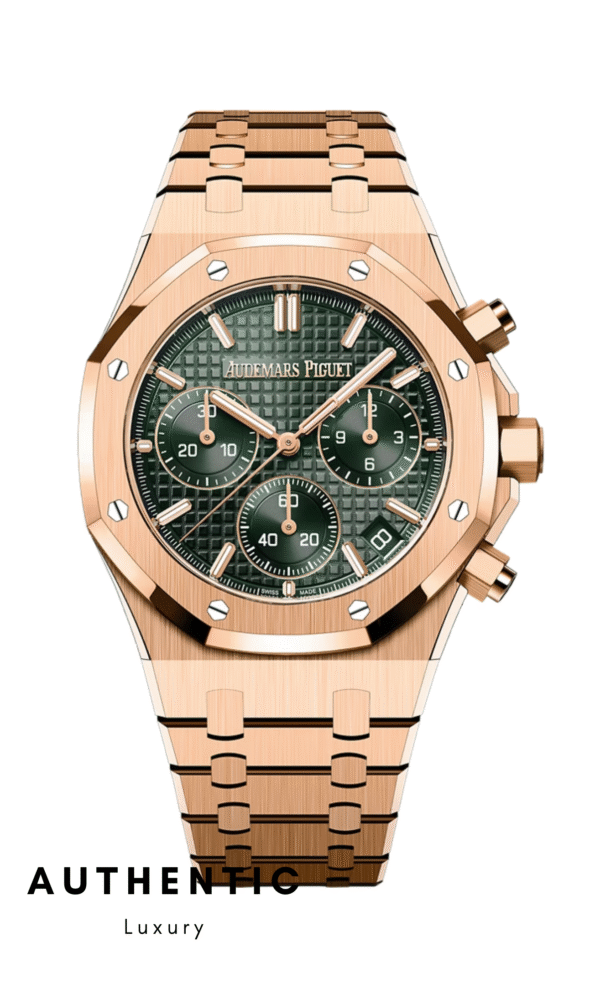 Đồng hồ Audemars Piguet Royal Oak Chronograph 26240OR Mặt xanh lá 41mm