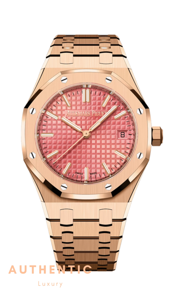 Đồng hồ Audemars Piguet Royal Oak 77450OR Mặt hồng cam 34mm