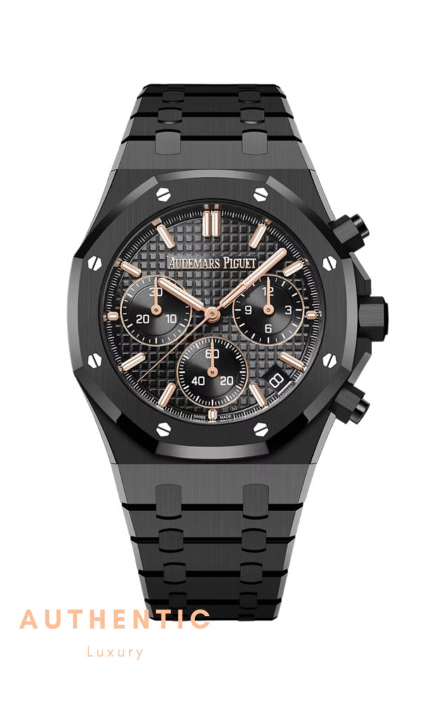 Đồng hồ Audemars Piguet Royal Oak Chronograph 26240CE Gốm ceramic đen 41mm