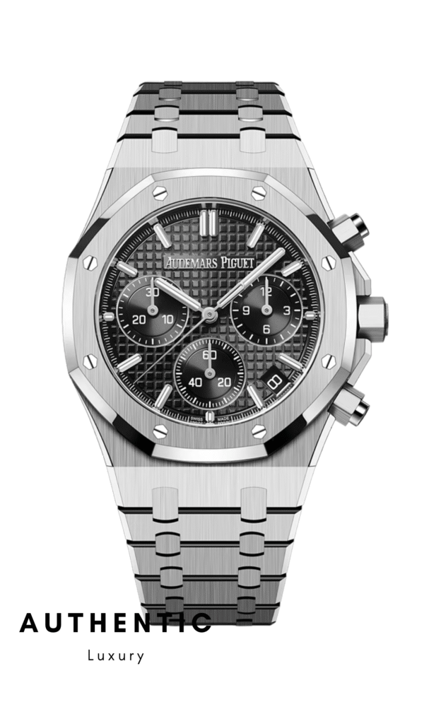 Đồng hồ Audemars Piguet Royal Oak Chronograph 26240ST Thép Mặt đen 41mm