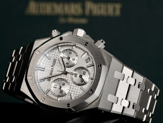 Đồng hồ Audemars Piguet Royal Oak Chronograph 26240ST Thép trắng 41mm