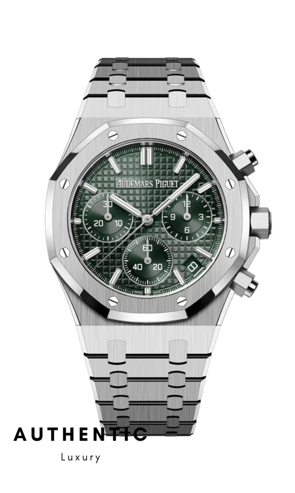 Đồng hồ Audemars Piguet Royal Oak Chronograph 26240ST Thép Mặt xanh lá 41mm