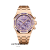 Đồng hồ Audemars Piguet Royal Oak Chronograph 26319OR Mặt tím 38mm