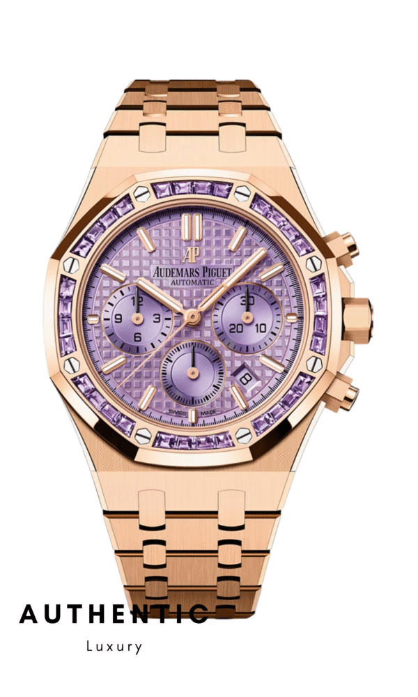 Đồng hồ Audemars Piguet Royal Oak Chronograph 26319OR Mặt tím 38mm