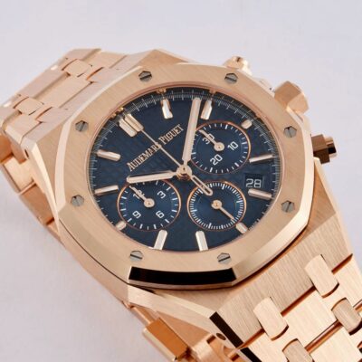 Đồng hồ Audemars Piguet Royal Oak Chronograph 26715OR Mặt xanh blue 38mm