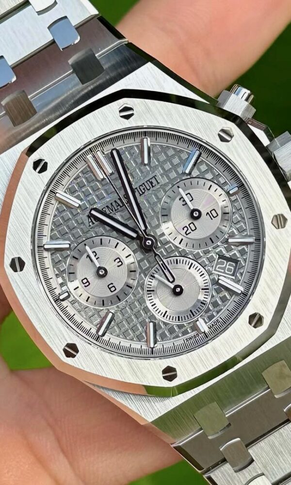 Đồng hồ Audemars Piguet Royal Oak Chronograph 26715ST Thép Mặt xám 38mm