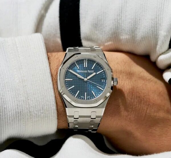 Đồng hồ Audemars Piguet Royal Oak 15550ST Mặt xanh blue 37mm