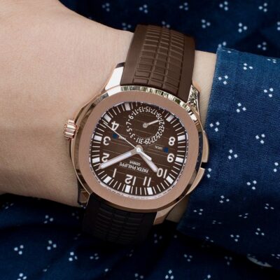 Đồng hồ Patek Philippe Aquanaut 5164R Mặt nâu 41mm