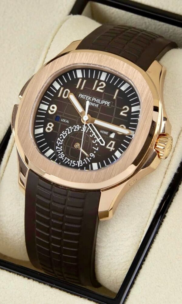 Đồng hồ Patek Philippe Aquanaut 5164R Mặt nâu 41mm