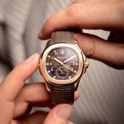Đồng hồ Patek Philippe Aquanaut 5164R Mặt nâu 41mm