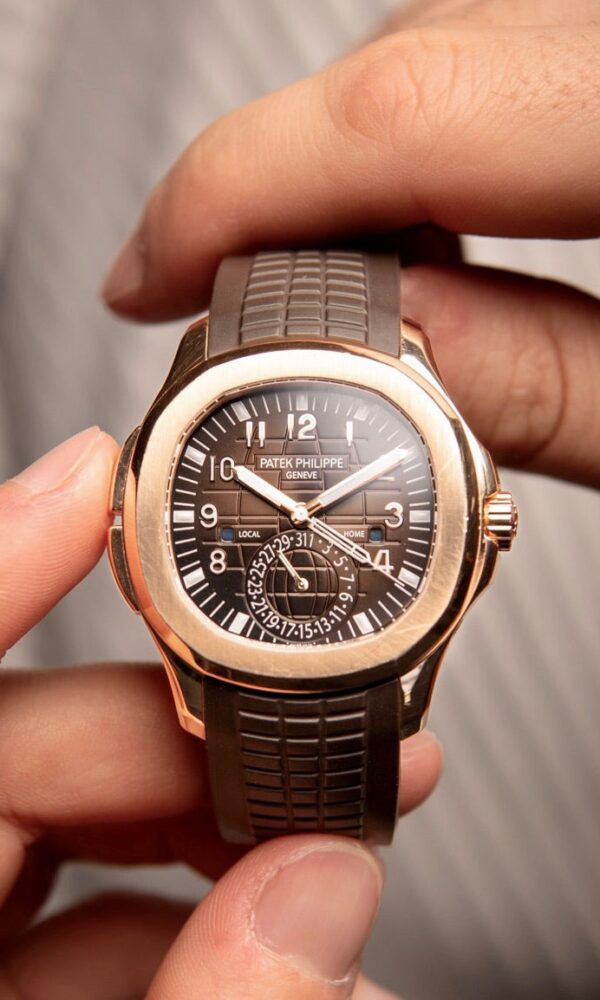 Đồng hồ Patek Philippe Aquanaut 5164R Mặt nâu 41mm