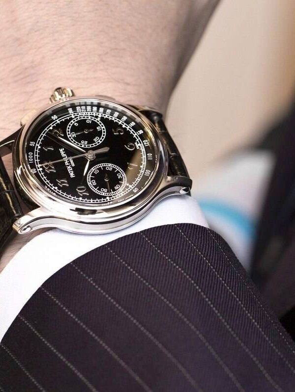 Đồng hồ Patek Philippe Grand Complications 5370P Platinum Mặt đen 41mm