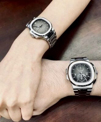 Đồng hồ Patek Philippe Nautilus 7118/1A-011 Thép Mặt xám 35,2mm