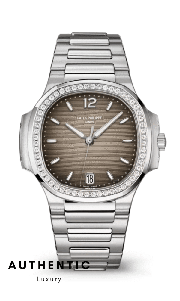 Đồng hồ Patek Philippe Nautilus 7118/1200A-011 Thép Mặt xám khói 35.2mm