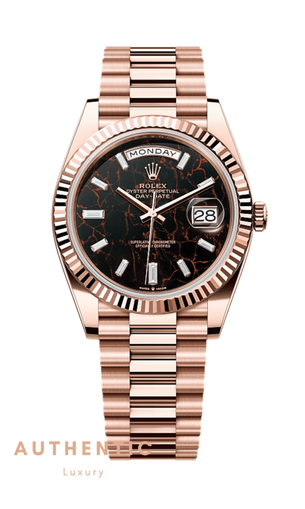 Đồng hồ Rolex Day-Date 228235 Mặt đá Eisenkiesel 40mm