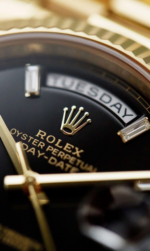 Đồng hồ Rolex Day-Date 228238 Mặt đen 40mm