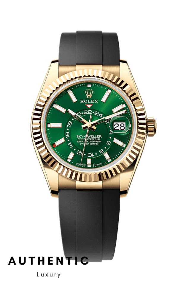 Đồng hồ Rolex Sky-Dweller 336238 Mặt xanh lá 42mm