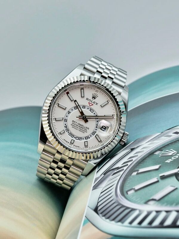 Đồng hồ Rolex Sky Dweller 336934 Vàng trắng/Thép Mặt trắng 42mm