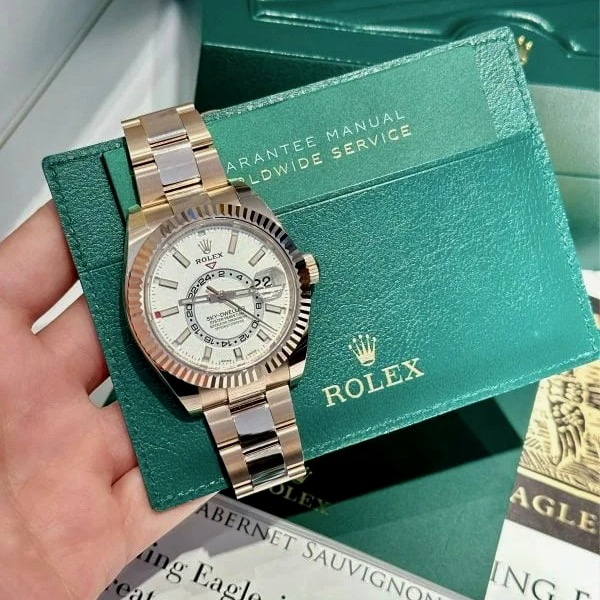 Đồng hồ Rolex Sky Dweller 336935-0003 Mặt trắng Dây Oyster 42mm