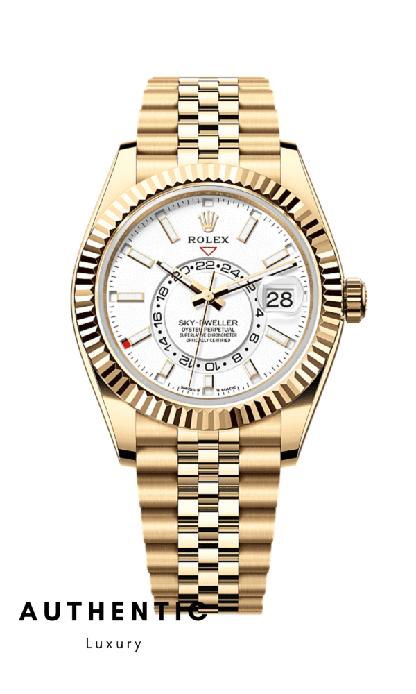 Đồng hồ Rolex Sky-Dweller 336938 Mặt trắng Dây Jubilee 42mm