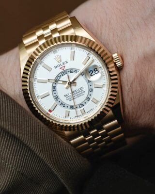 Đồng hồ Rolex Sky-Dweller 336938 Mặt trắng Dây Jubilee 42mm