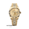 Đồng hồ Rolex Sky-Dweller 336938 Mặt vàng Champagne Dây Jubilee