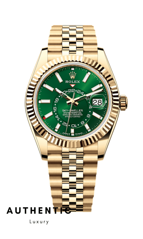 Đồng hồ Rolex Sky-Dweller 336938 Mặt xanh lá 42mm