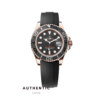 Đồng hồ Rolex Yacht-Master 126655 Vàng Everose Mặt Đen 40mm