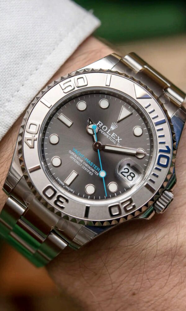 Đồng hồ Rolex Yacht-Master 268622 Bạch kim/Thép Mặt xám 37mm