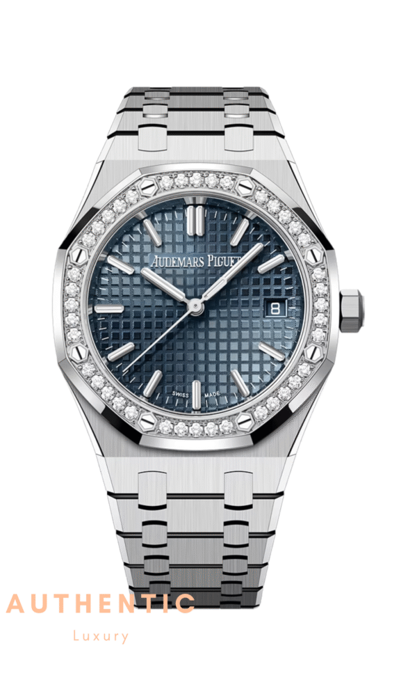 Đồng hồ Audemars Piguet Royal Oak 77451ST Mặt xanh blue 34mm