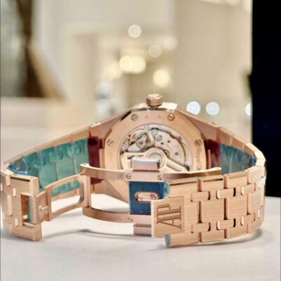 Đồng hồ Audemars Piguet Royal Oak 77451OR Mặt trắng 34mm