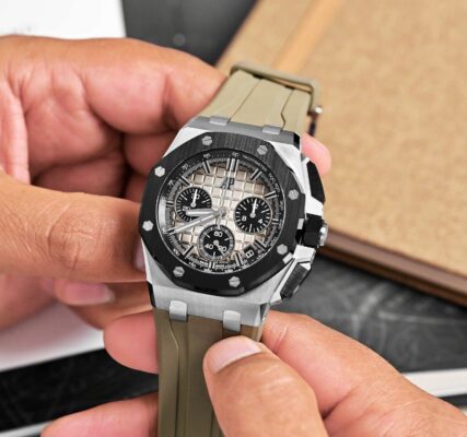 Đồng hồ Audemars Piguet Royal Oak Offshore 26420SO Mặt khói nâu sáng 43mmm
